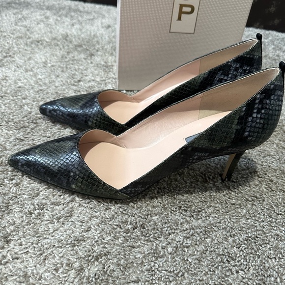 Sarah Jessica Parker reptile heels Sz 40 - Picture 7 of 7